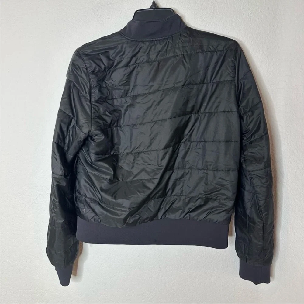 Lululemon Non-Stop Reversible Black Bomber Jacket